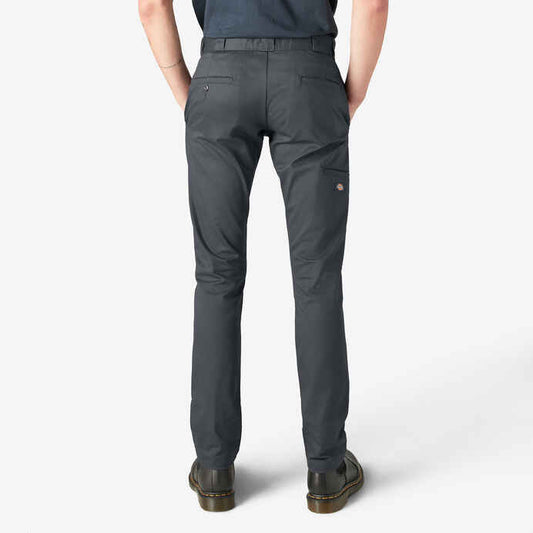 Skinny Fit Double Knee Work Pants
